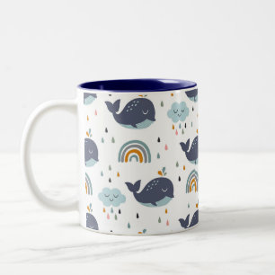 Mok van Kind van de Cute Whale