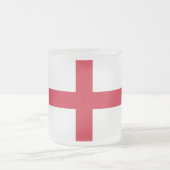 Mok van klein glas met vlag van Engeland, VK, bevr (Center)