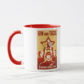 Mok van koffie in Gin en Tacos (Links)