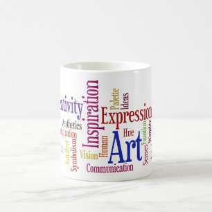 Mok van kunstenaar - Inspiratie, Creativiteit Word
