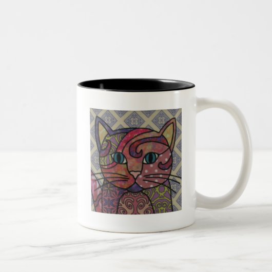 Mok van kunstkatten (Rechts)