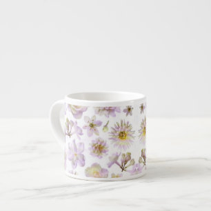 Mok van Lavender Floral Deco Espresso