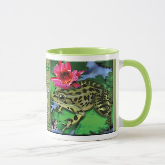 Mok van leopard Frog (Rechts)