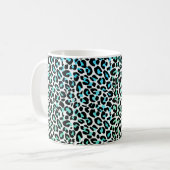 Mok van leopard Print Coffee (Voorkant links)