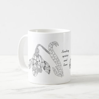 Mok van listakora-ventilatorkoffie -
