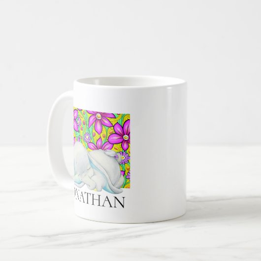 Mok van lofjongen-koffie (Voorkant links)