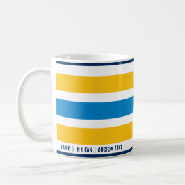 Mok van Los Angeles Chargers Minimalist Bars Coffe