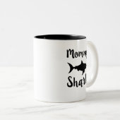 Mok van mammie haai grappig mam cadeau (Voorkant rechts)