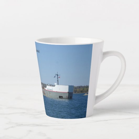 Mok van Manitowoc latte (Rechts)