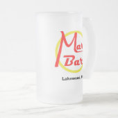 Mok van Mars Bar-glas (Voorkant rechts)