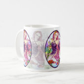 Mok van Mermaid Fairy Tea Coffee door Ann Howard (Voorkant links)
