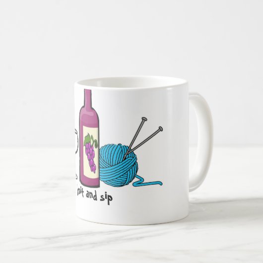 mok van messen en sip (Voorkant rechts)