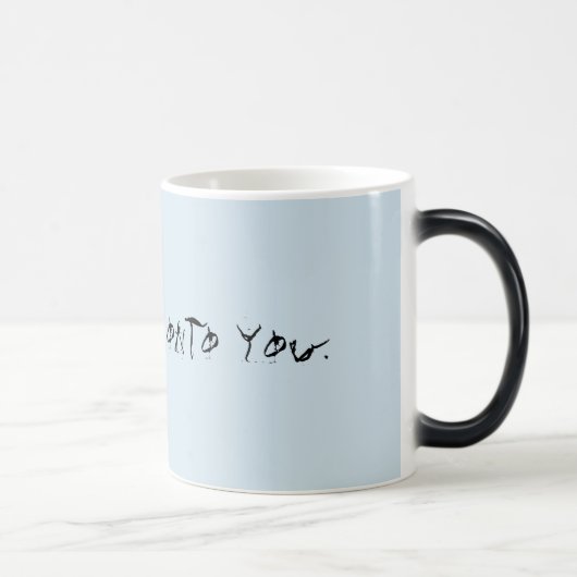 Mok van mini-koffie (Rechts)