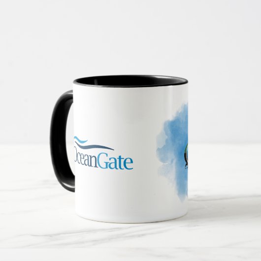Mok van "Ocean gate titan onderzeeër" (Voorkant links)