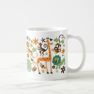 mok van oerwoud dierlijke koffie