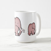 Mok van olifanten (Voorkant rechts)