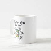 Mok van onbewerkte honden (Voorkant links)