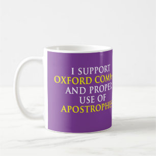 Mok van Oxford Commas en Apostrophes