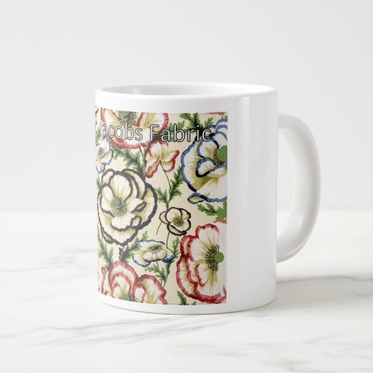 Mok van Philip Jacobs Fabric Banded Poppy (Voorkant rechts)