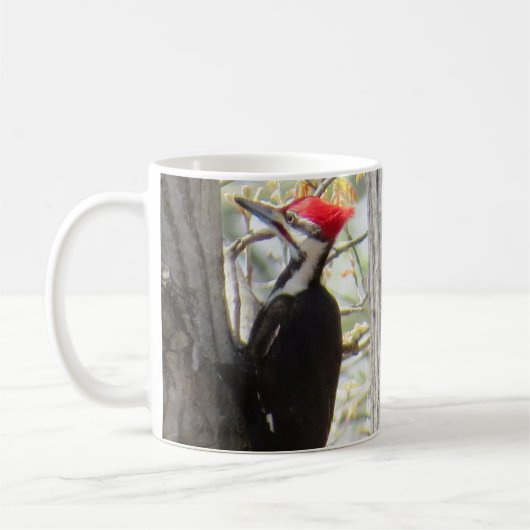 Mok van pileated Woodpecker Coffee (Links)