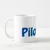 Mok van piloot-vrouw (Links)