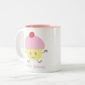 Mok van pinkiebakkerij (Voorkant links)