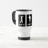 Mok van Play Live Love Golf (Voorkant links)