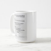 Mok van Poetry Coffee (Voorkant links)