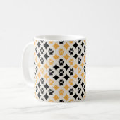 Mok van poten voor koffie (Mosterd) (Voorkant links)