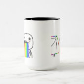 Mok van regenbogen (Midden)