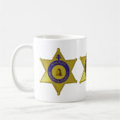 Mok van Riverside County Sheriff Badge Coffee (Links)