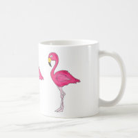 Mok van roze Flamingo Tropical Bird Flaming