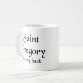 mok van saint - gregory - koffie (Voorkant links)