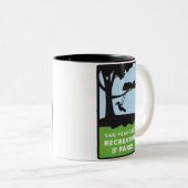 Mok van San Francisco Recreation en Parks Coffee (Voorkant rechts)