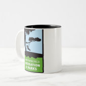Mok van San Francisco Recreation en Parks Coffee (Voorkant links)