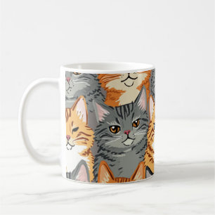 mok van schattige katten