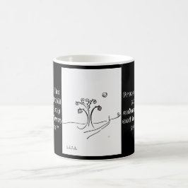 Mok van scriptkoffie