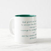 Mok van Serenity Prayer Coffee (Voorkant links)