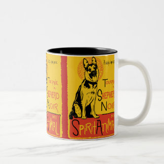 Mok van Shepherd Cute Dog Coffee
