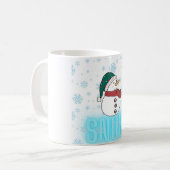 Mok van sneeuw (Voorkant links)