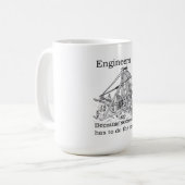 Mok van technici Trebuchet (Voorkant links)
