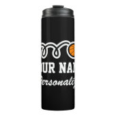 Mok van thermische basketbalsport op maat (Voorkant)