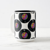  Mok van vinyl bij Rock en Roll (Voorkant links)