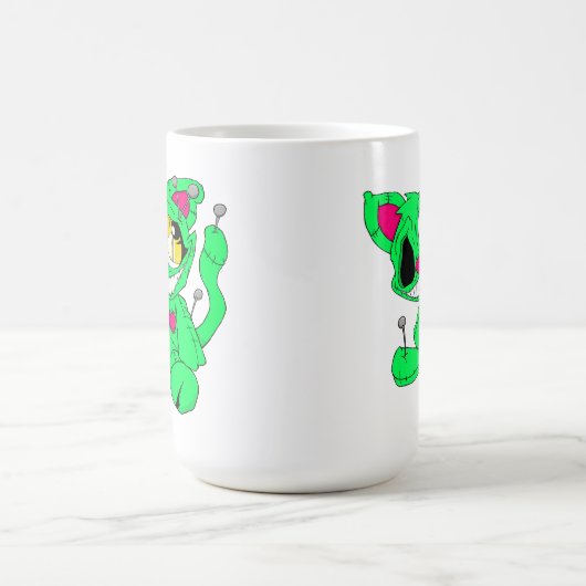 Mok van Voodoo Kat Doll Morphing (Midden)