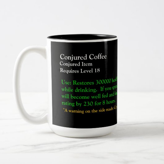 Mok van Warcraft - Conjoured Coffee - UPDATED (Links)