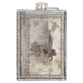 Mok van Wirehaire Pointer Coffee Heupfles (Achterkant)