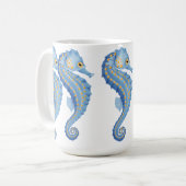 Mok van zeehondenkoffie (Voorkant links)