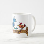 Mok van zweetvogels (Voorkant rechts)