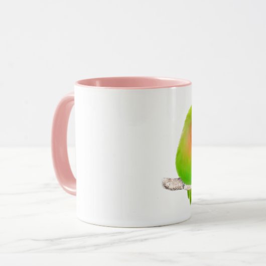 Mok vedervogels (Voorkant links)