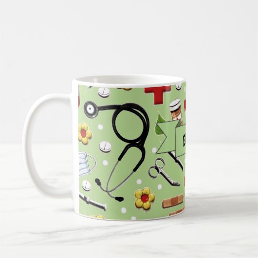 Mok verpleegkoffie (Links)